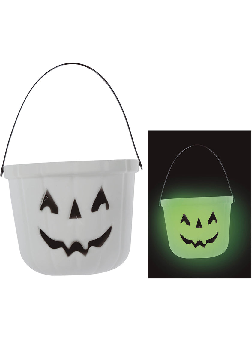 Seau citrouille phosphorescent