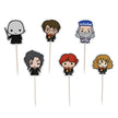 12 capsules à cupcake et 12 toppers des personnages Harry Potter