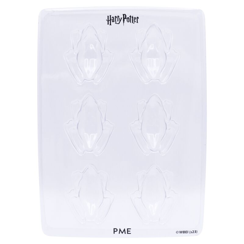 Moule à Chocolat Grenouilles avec 6 cartes - Harry Potter