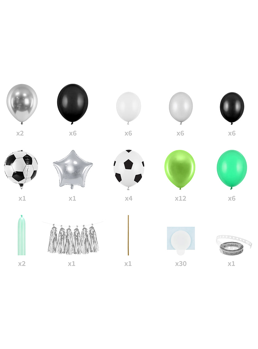 Guirlande de ballons football