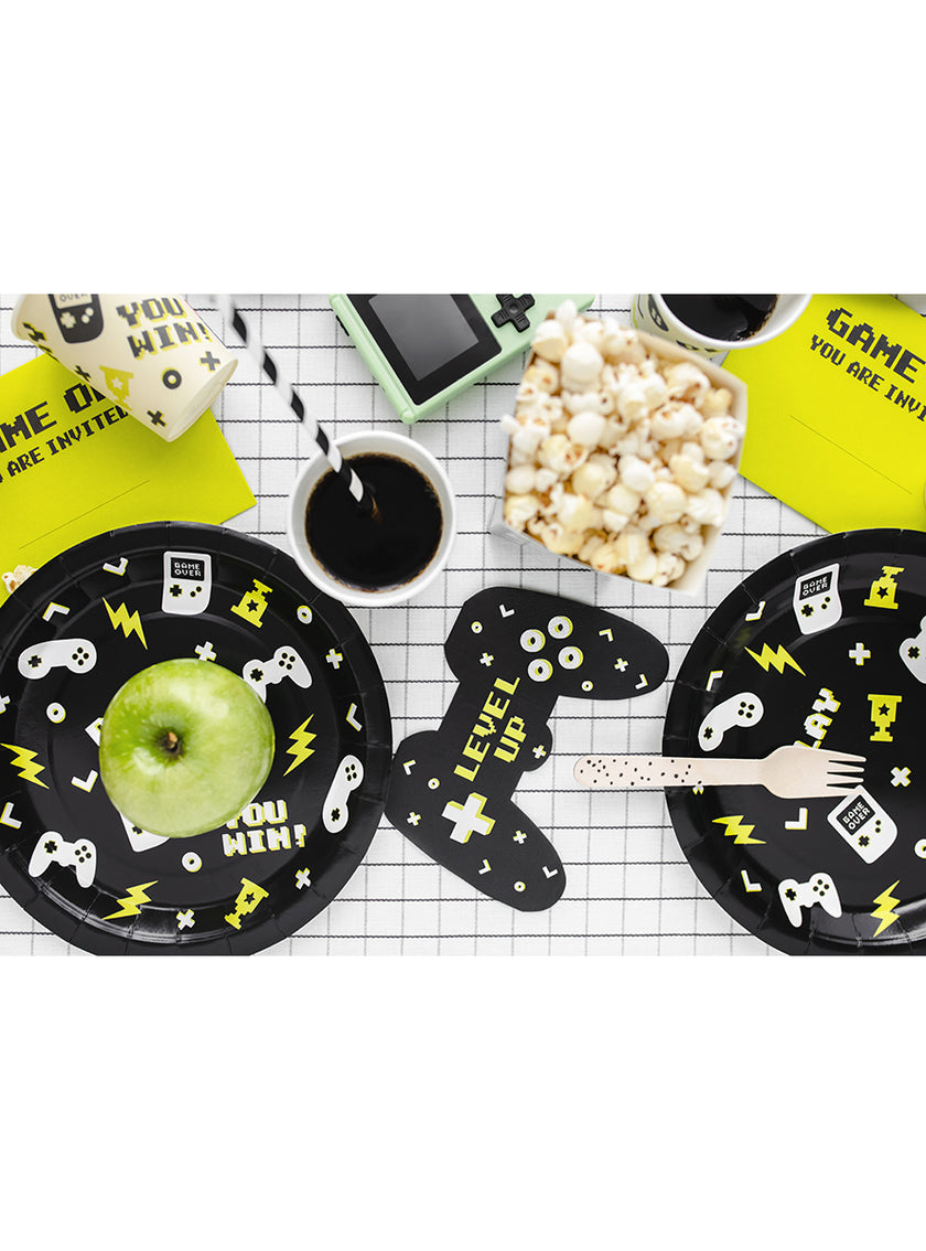 12 serviettes jeux vidéos (11,5x16cm) - Videogame party