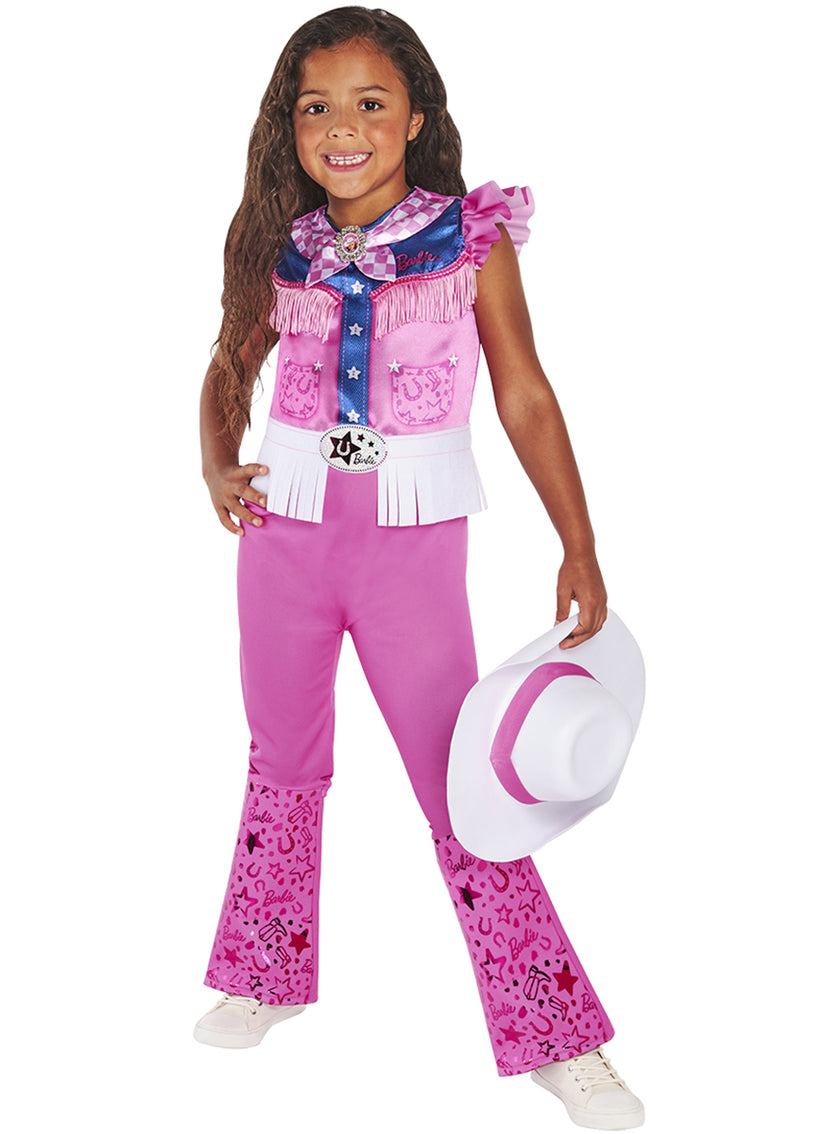 Déguisement de Barbie cowgirl pour fille