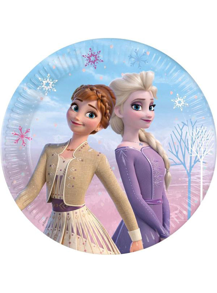 8 assiettes Frozen (23cm)
