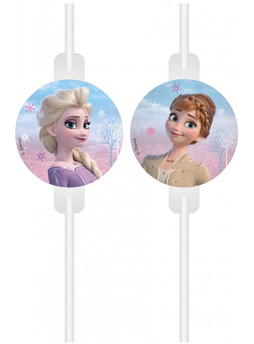 4 pailles Frozen