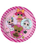 8 assiettes LOL Surprise (23cm)