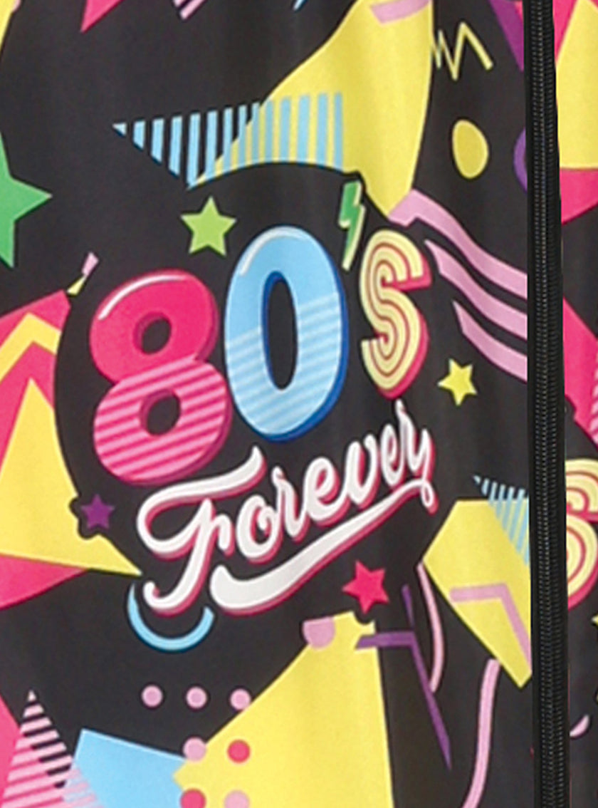 Survêtement à motifs des années 80 pour homme