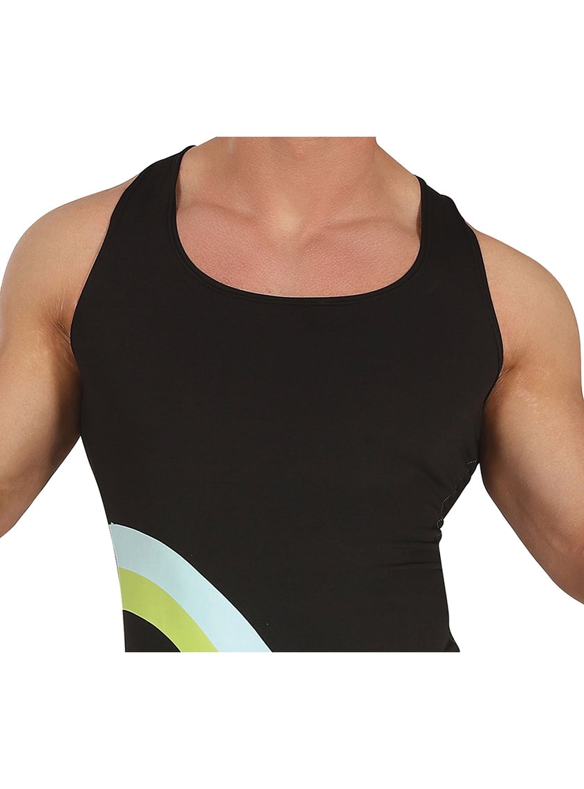 Déguisement de gymnaste des années 80 pour homme