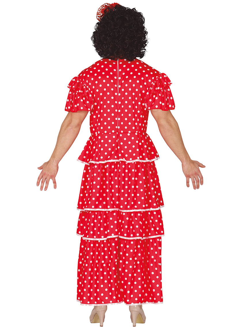 Déguisement de flamant rose andalou pour homme