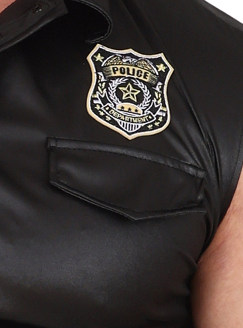 Déguisement de policier strip-teaseur sexy pour homme