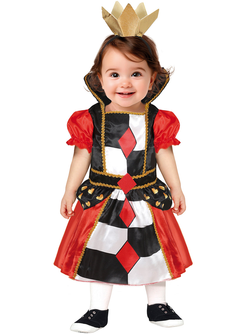 Déguisement de reine de cœur pour bébé