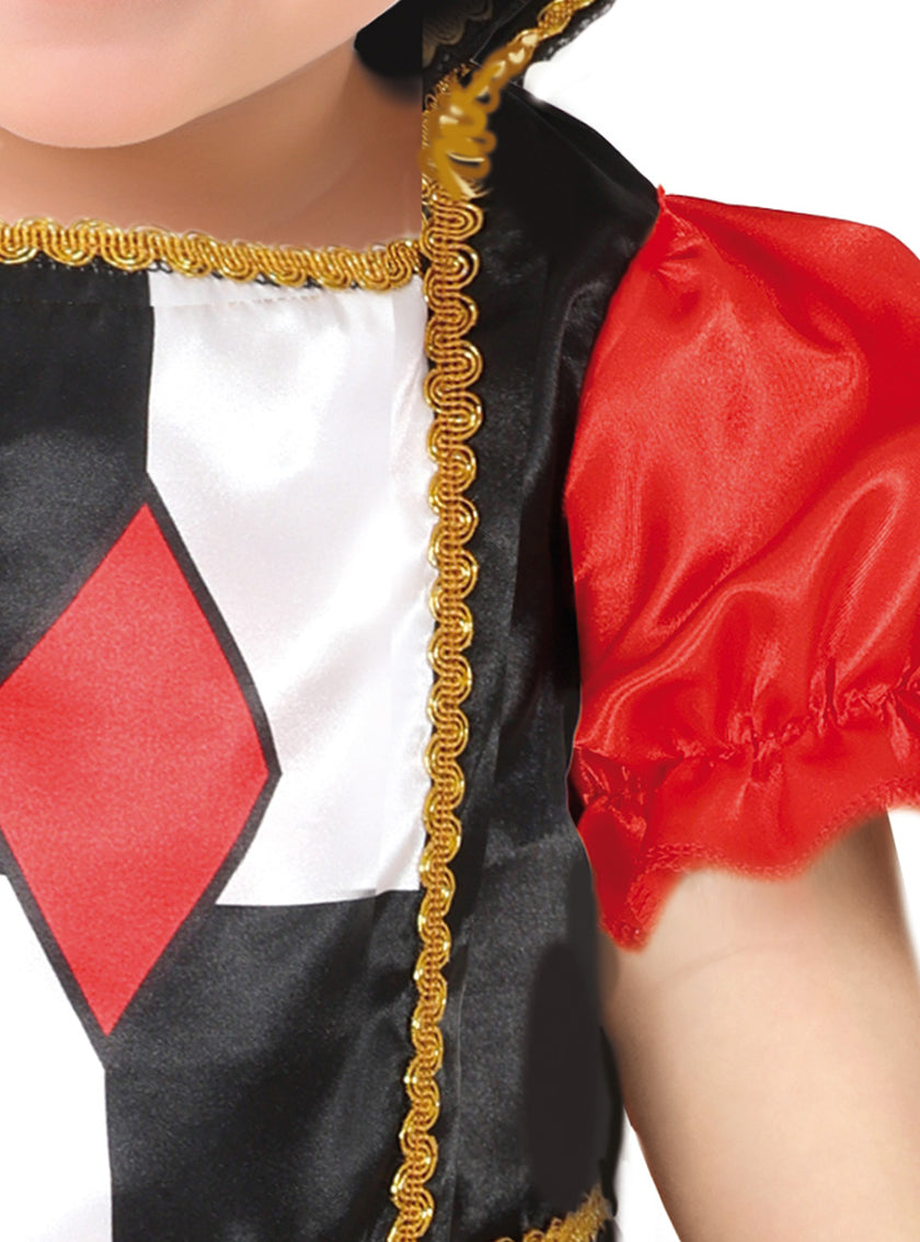 Déguisement de reine de cœur pour bébé