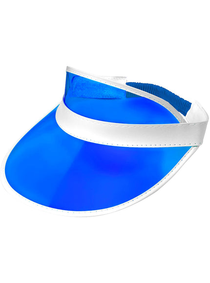 Visière bleue
