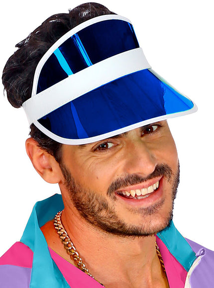 Visière bleue