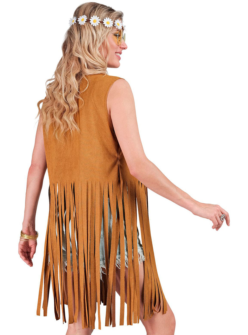 Gilet hippie pour adulte