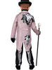 Déguisement de squelette avec costume pour garçon