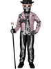 Déguisement de squelette avec costume pour garçon
