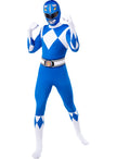 Déguisement Power Ranger Bleu seconde peau