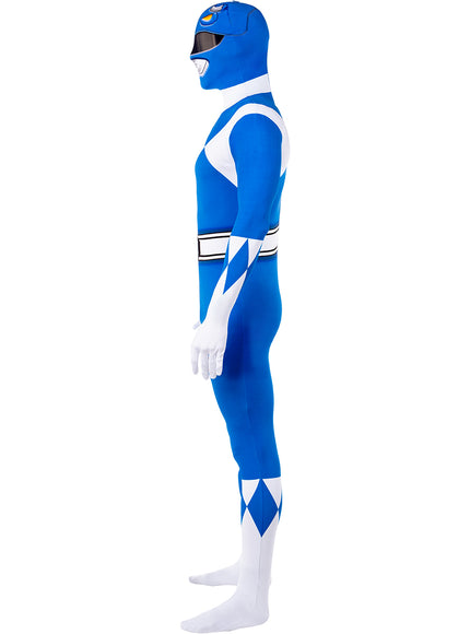 Déguisement Power Ranger Bleu seconde peau