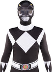 Déguisement de Power Ranger Noir en seconde peau