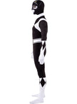 Déguisement de Power Ranger Noir en seconde peau