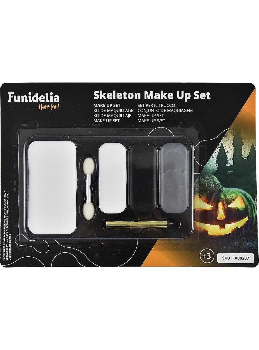 Set de maquillage de squelette