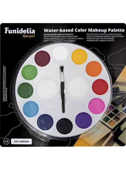 Palette de maquillage colorée