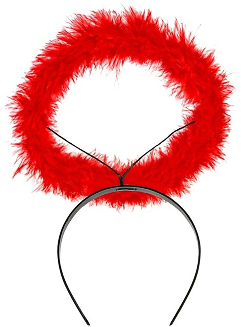 Auréole d'ange rouge