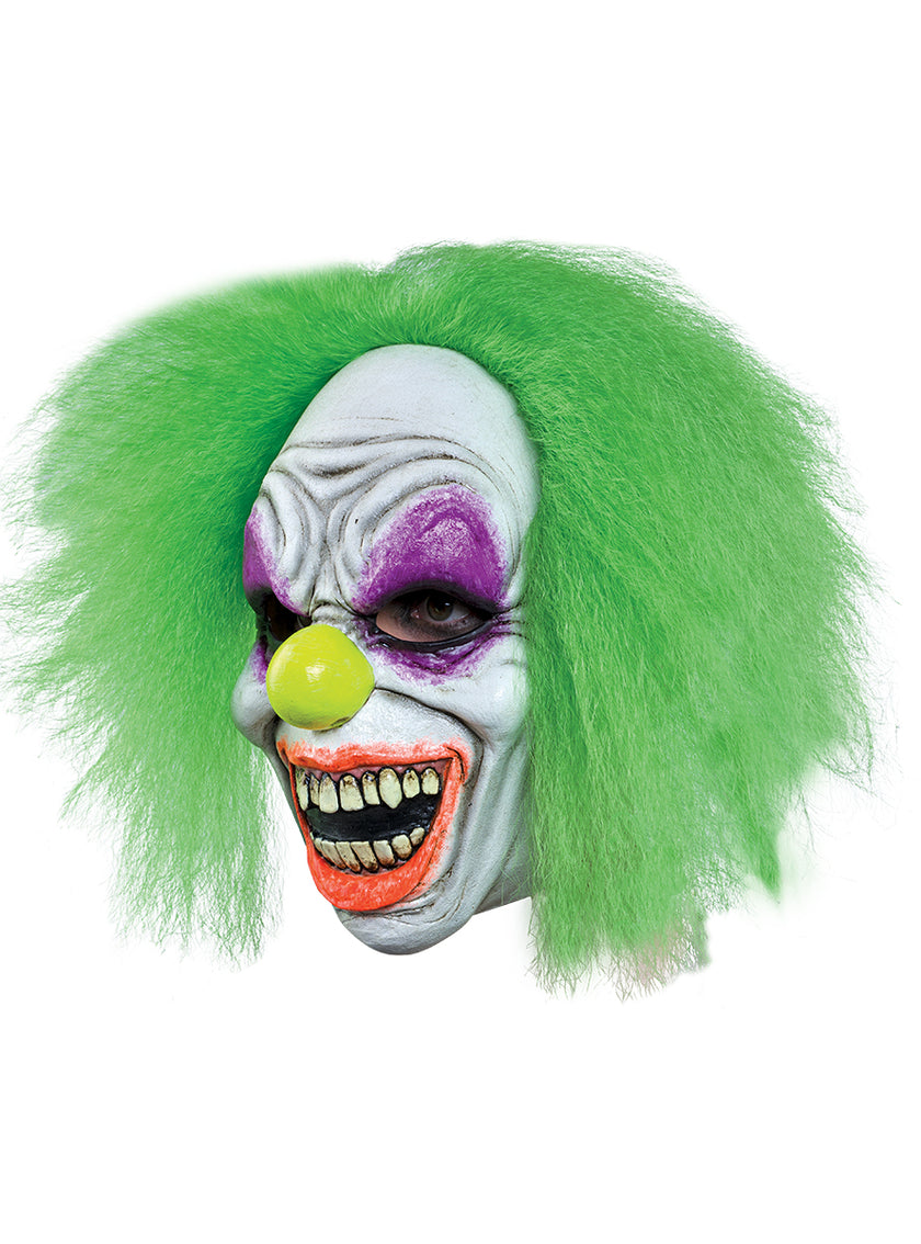 Masque de clown sauvage en néon