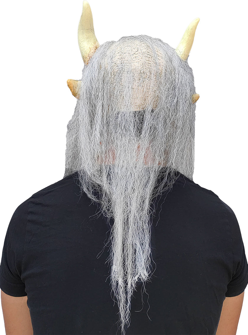 Masque Krampus blanc