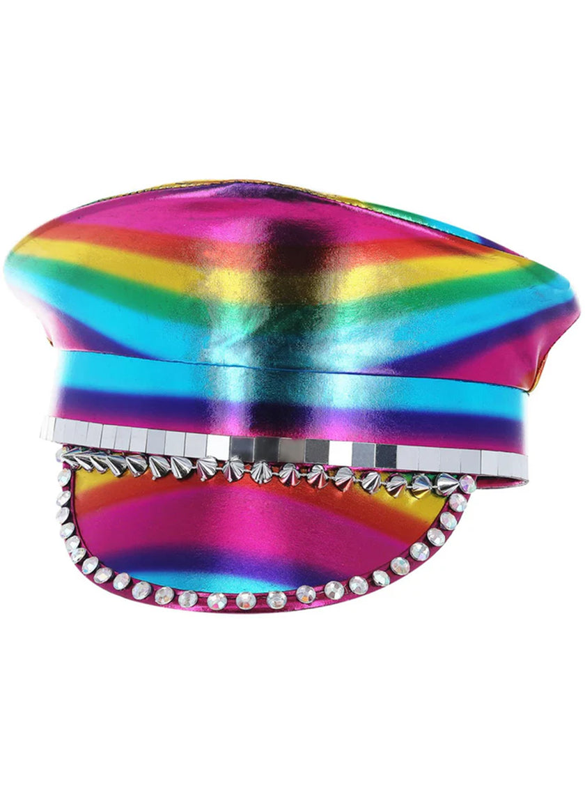 Casquette festival multicolore