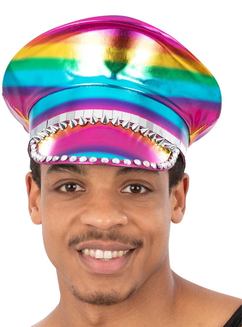 Casquette festival multicolore