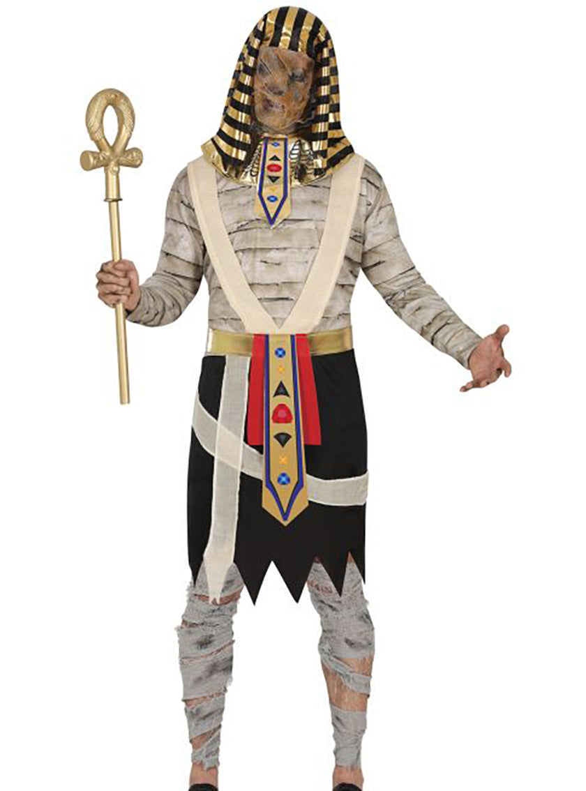 Déguisement de momie pharaon pour homme