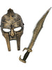 Masque et épée spartiates