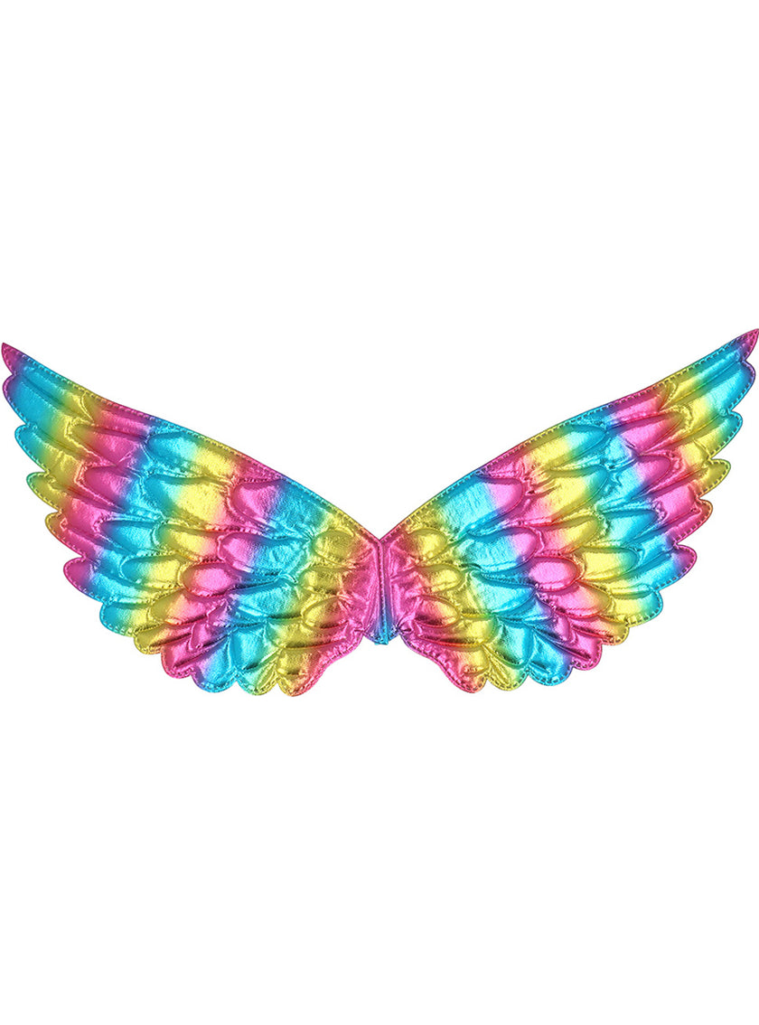 Ailes d'ange arc-en-ciel