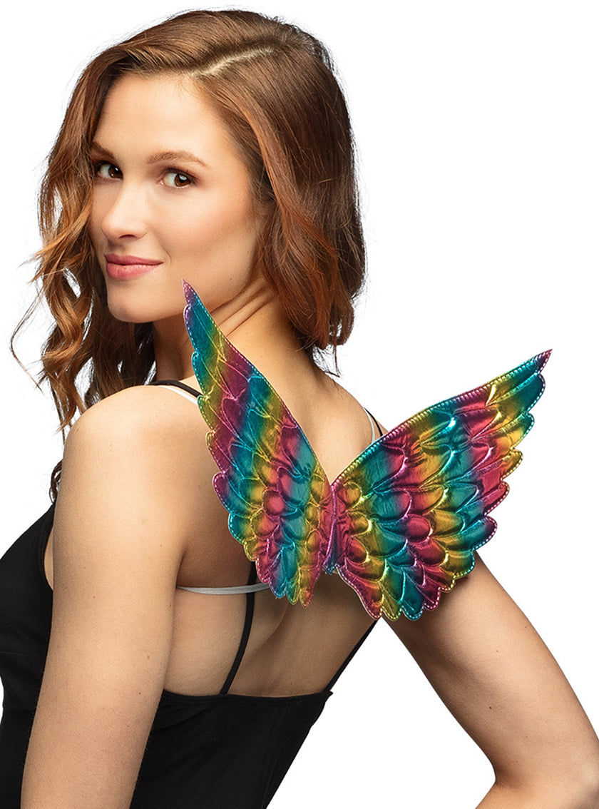 Ailes d'ange arc-en-ciel