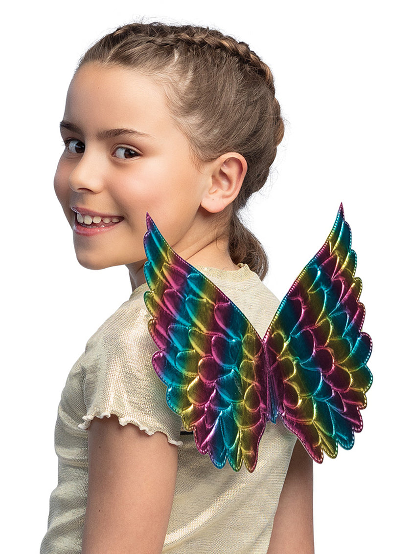 Ailes d'ange arc-en-ciel