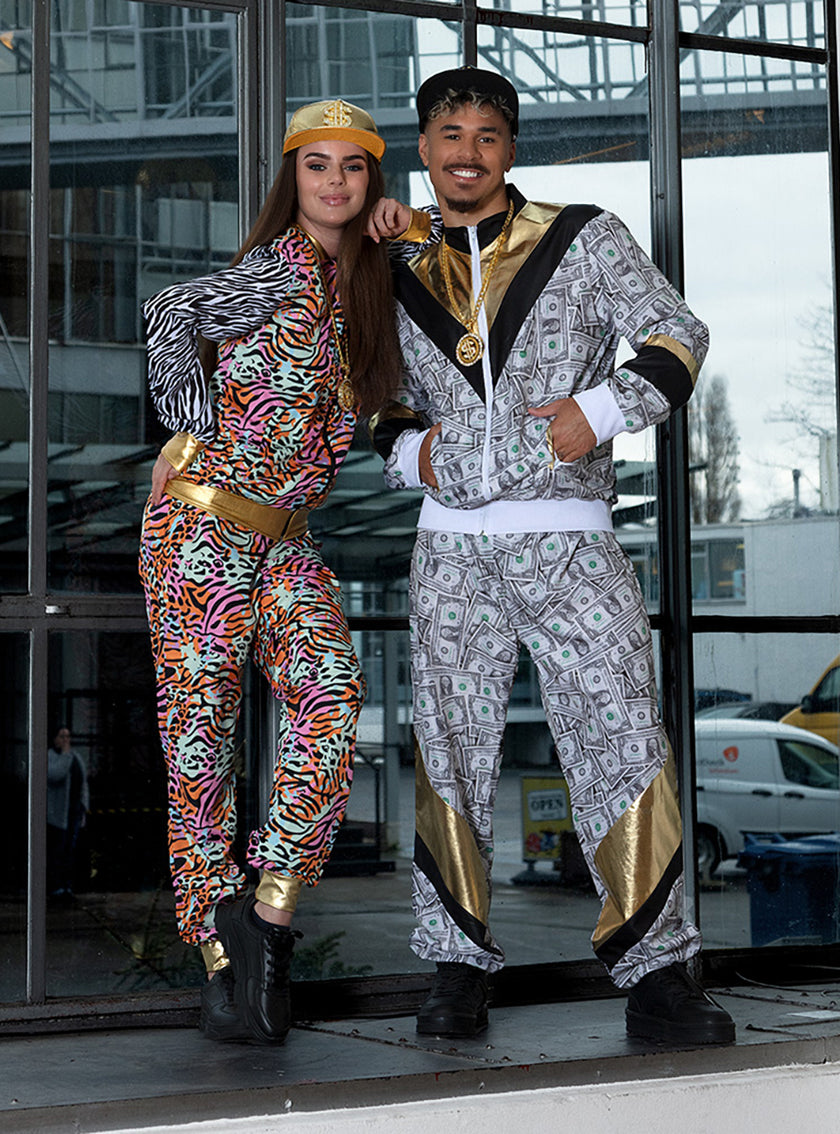 Déguisement survêtement Dollar des années 80 pour adulte