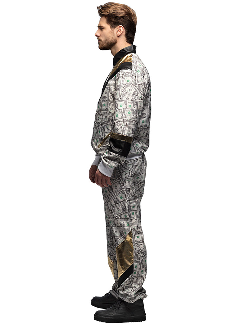 Déguisement survêtement Dollar des années 80 pour adulte