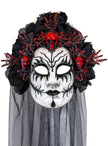 Masque de reine de la mort avec voile