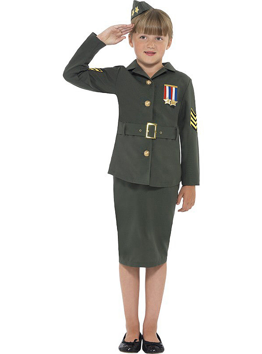 Déguisement Officier pour fille