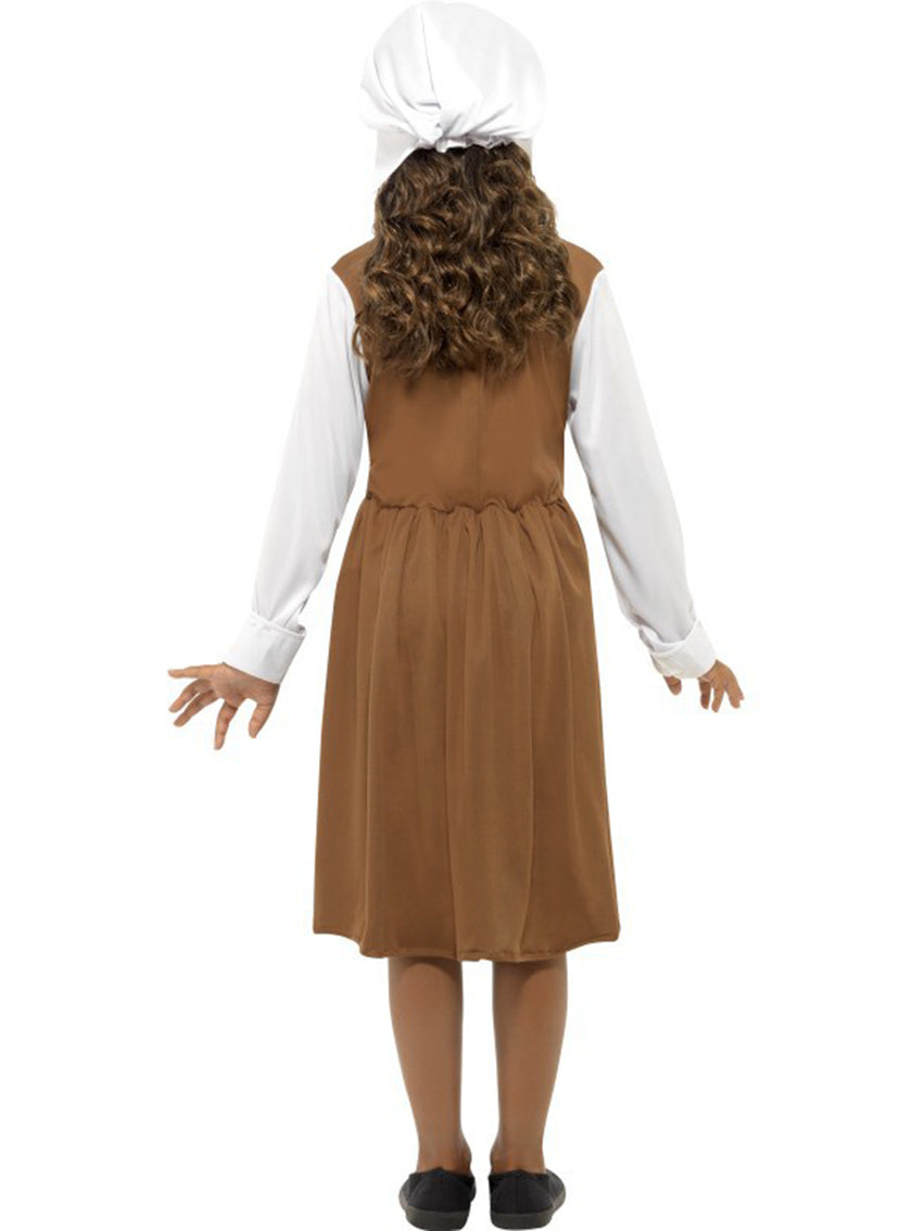 Déguisement servante Tudor pour fille