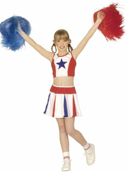 Déguisement pompon girl américaine fille