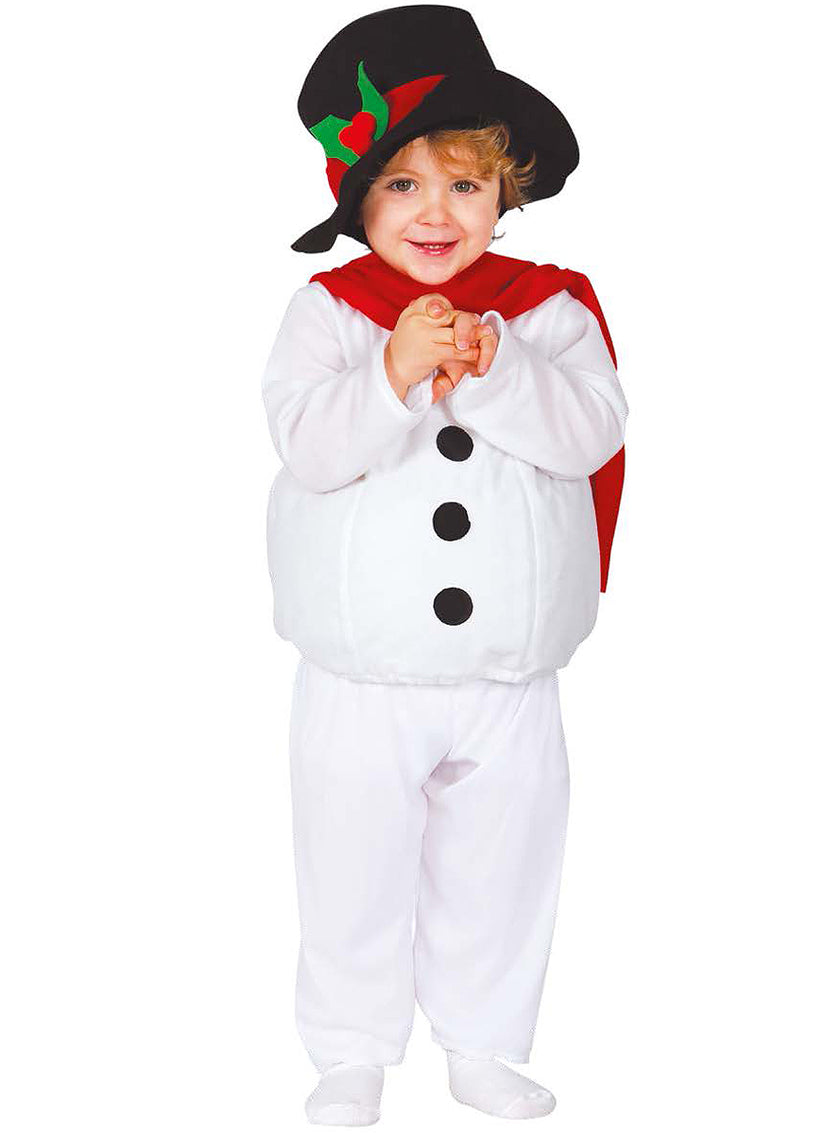 Déguisement bonhomme de neige bébé
