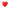 lot de 50 ballons coeur rouge 33cm