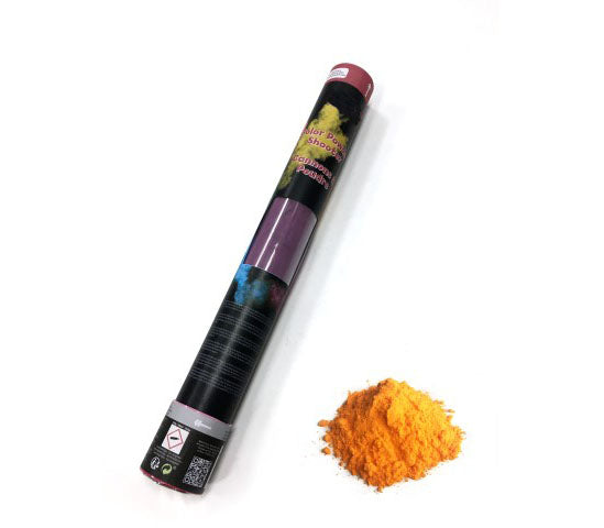 canon à poudre holi orange 40cm