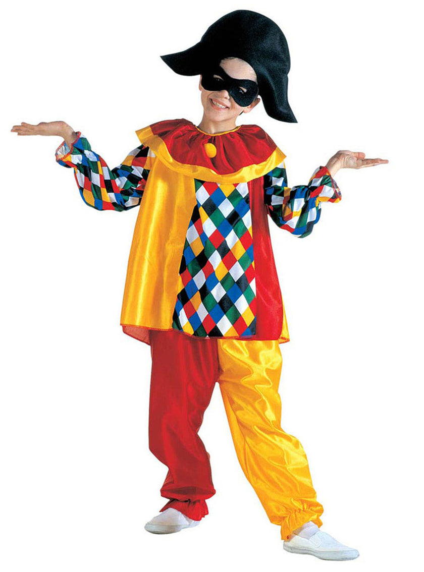 Déguisement arlequin amusant enfant