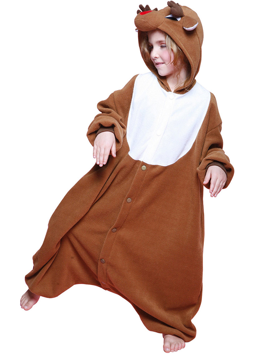 Déguisement renne du père Noel Bcozy Onesie enfant