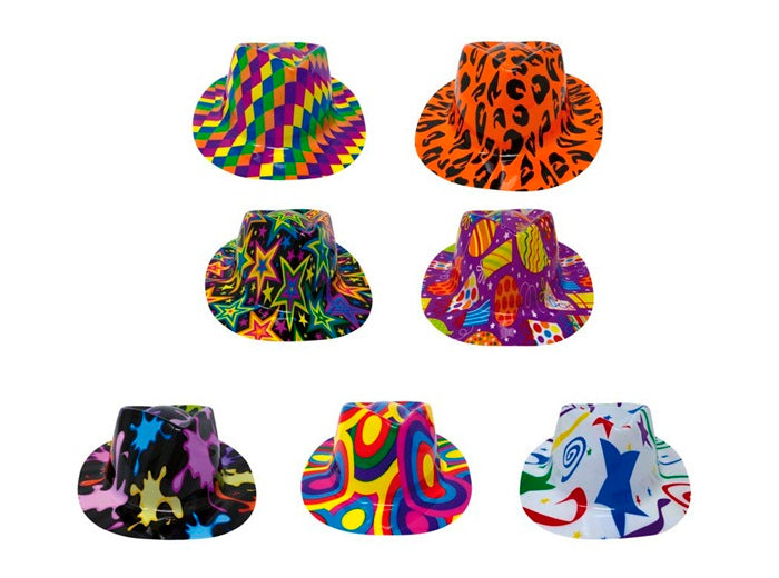 chapeau tribly en pvc glossy mix 20x17cm