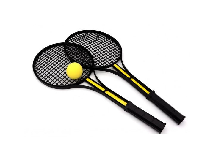 lot de 2 raquettes de tennis avec balle 52cm
