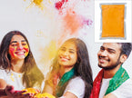 sachet de poudre holi orange 200gr